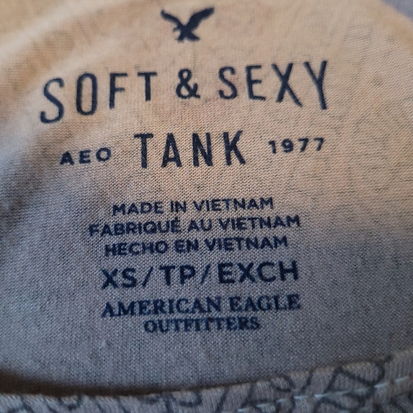 AMERICAN EAGLE OUTFITTERS Soft & Sexy Tank Light Rosewood Pink - Picture 7 of 8